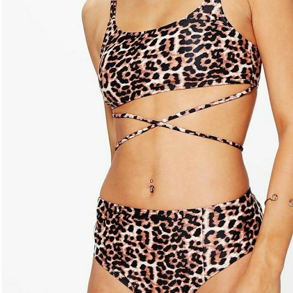 High waist bikini